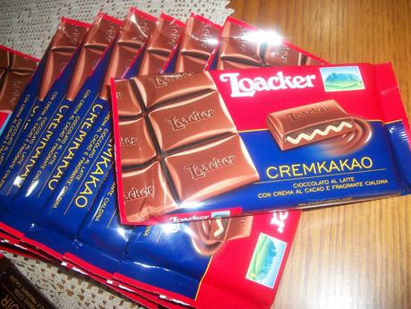 Trnd e ambasciatrice del cioccolato Loacker.