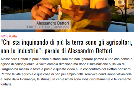 dettori inquinamento