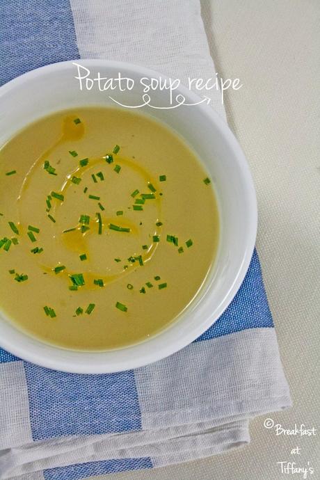 Zuppa di patate / Potato soup recipe