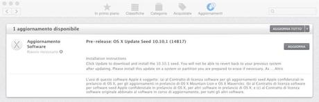 Beta per OS X 10.10.1 Yosemite e iOS 8.1.1