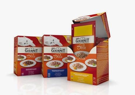 Arriva Gourmet Mon Petit, per non annoiare il palato dei gatti più raffinati