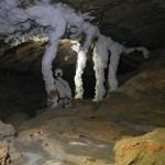colonne alla Cueva dell'Aria foto M.Sticotti