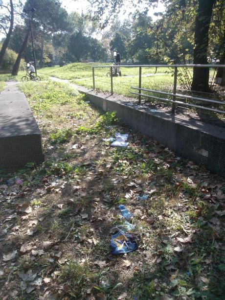 Tante foto per certificare la débacle del Villaggio Olimpico. Dovunque sarebbe stato un quartiere modello, a Roma è una fetecchia clamorosa da vergognarsi