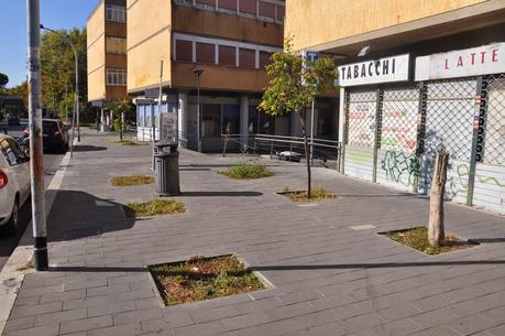 Tante foto per certificare la débacle del Villaggio Olimpico. Dovunque sarebbe stato un quartiere modello, a Roma è una fetecchia clamorosa da vergognarsi