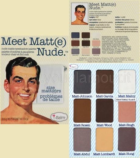 The Balm Cosmetics presenta The Balm Palette Nude