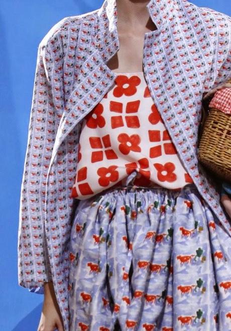 STAMPE, PATTERNS ED EFFETTI DI SUPERFICIE: BELLISSIMI DETTAGLI DALLA SETTIMANA DELLA MODA DI MILANO (MODA DONNA PRIMAVERA/ESTATE 2015) / 5