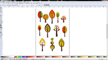 Il risultato finale in Inkscape