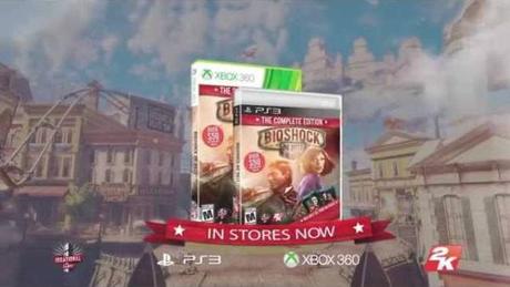 bioshock infinite the complete edition trailer di lancio