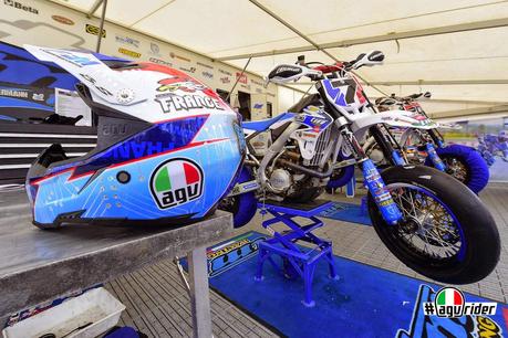 Agv AX-8 Evo T.Chareyre Supermoto Of Nations 2014 by BS Designs