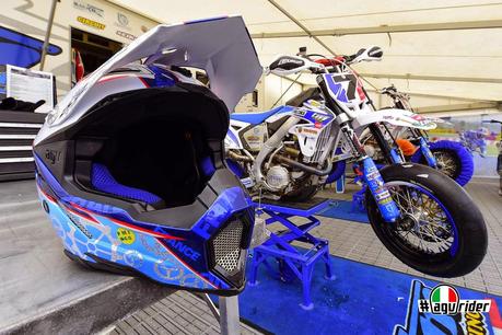 Agv AX-8 Evo T.Chareyre Supermoto Of Nations 2014 by BS Designs