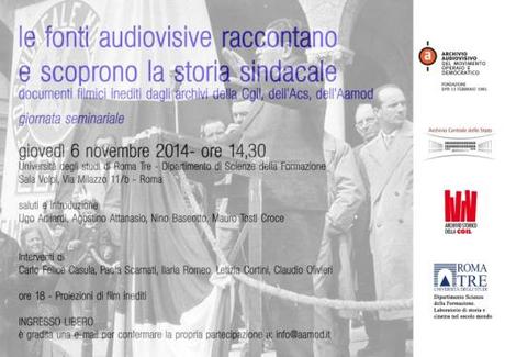 Le fonti audiovisive per raccontare la storia del lavoro