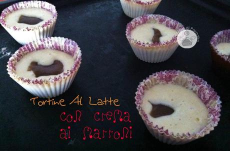 Tortine Al Latte Con Crema Di Marroni