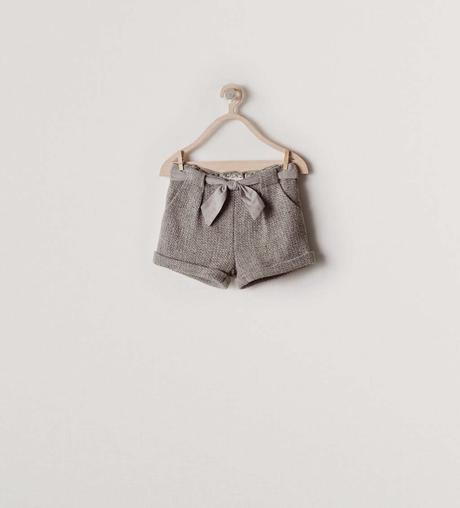 shorts bambina zara