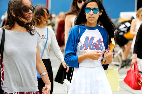 In the Street...Baseball T-shirt...For vogue.it