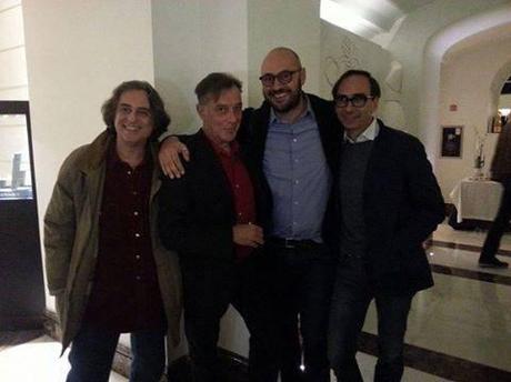 Esteban Villalta Marzi, Danilo Bucchi e Gianluca Marziani together at The First
