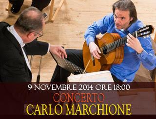 Festival Corde d'Autunno 2014 Carlo Marchione a Milano - Masterclass e Concerto