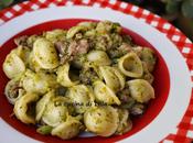 Primi: Orecchiette broccoli salsiccia