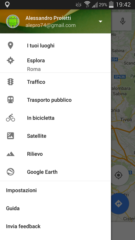 Il nuovo Google Maps.