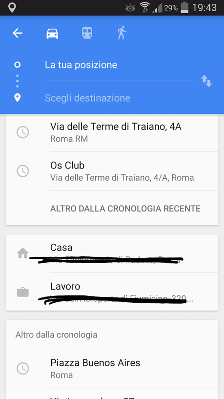 Il nuovo Google Maps.