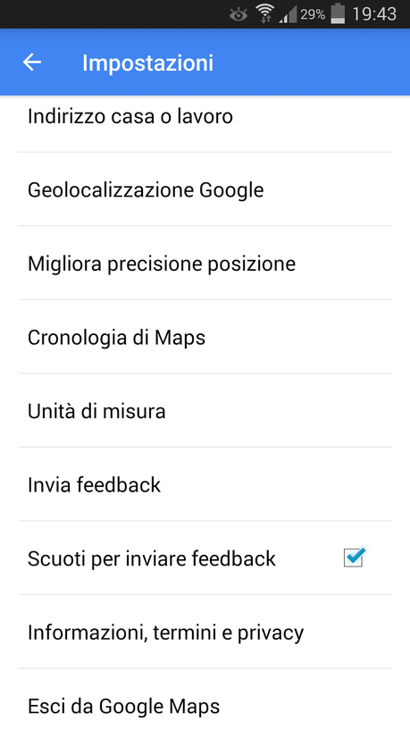 Il nuovo Google Maps.