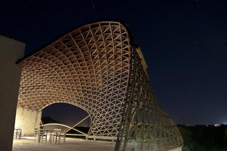 Masseria Ospitale's terrace roofing, Lecce