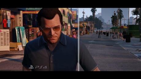 Grand Theft Auto V - Il trailer comparativo delle versioni PlayStation 3 e PlayStation 4