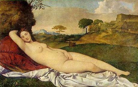 Giorgione, Venere dormiente, 1505-1510, Dresda