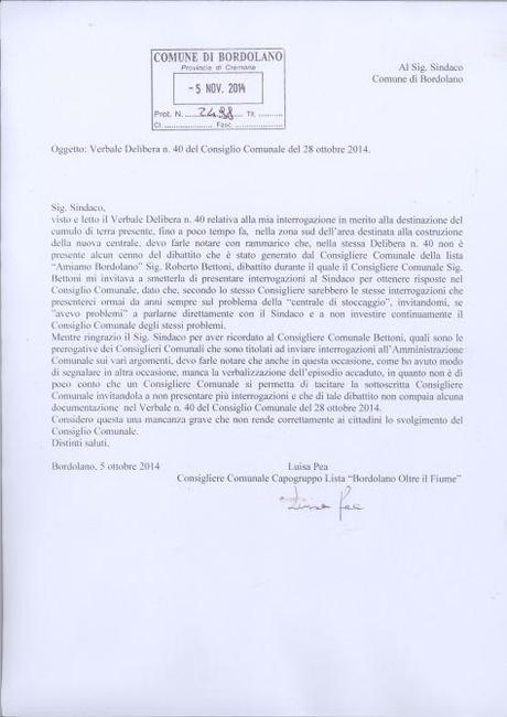 Lettera Comune-Verbale incompleto-5.11.2014