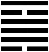 I Ching per Anonima - esagramma 50.1,3 > 38 - esagramma 2