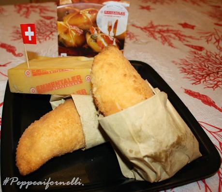 Panzerotti pugliesi con Emmentaler DOP.