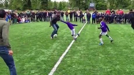 (VIDEO)The Robin van Persie tournament in Rotterdam...nice skills