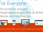 Microsoft rilascia nuovo aggiornamento Office iOS: tutto diventa gratuito!