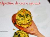 Polpettine ceci spinaci