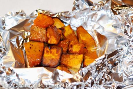 Tocchetti di zucca al forno