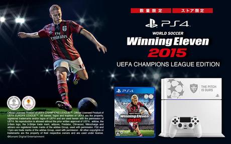 Konami presenta il bundle con PlayStation 4 e Pro Evolution Soccer 2015