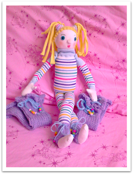 Sock doll: che passione! - Sock doll: what a passion!