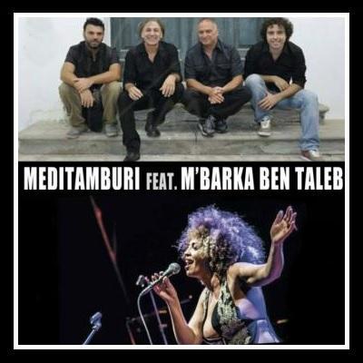 Meditamburi feat M`barka ben Taleb, al Marianiello Jazz Cafe', sabato 29 novembre 2014 a Piano di Sorrento (NA).