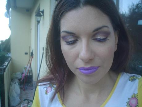 Makeup look con i Velvet Lip Lacquer di Makeup Revolution