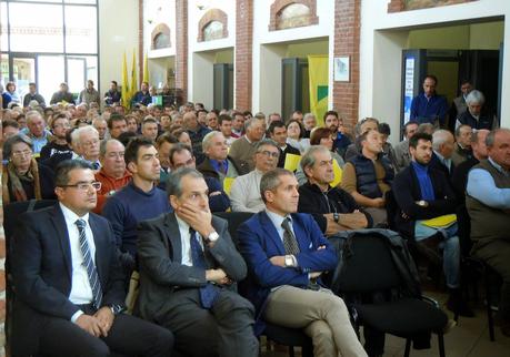 MORTARA. Successo all'incontro Coldiretti: oltre 200 gli agricoltori presenti