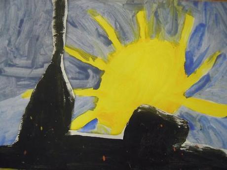 Disegnare il sole … nel laboratorio di Arte e Creatività...