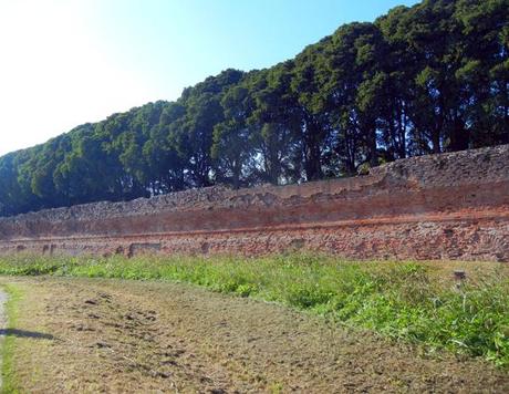 ferrara, viaggiandovaldi, bici, mura