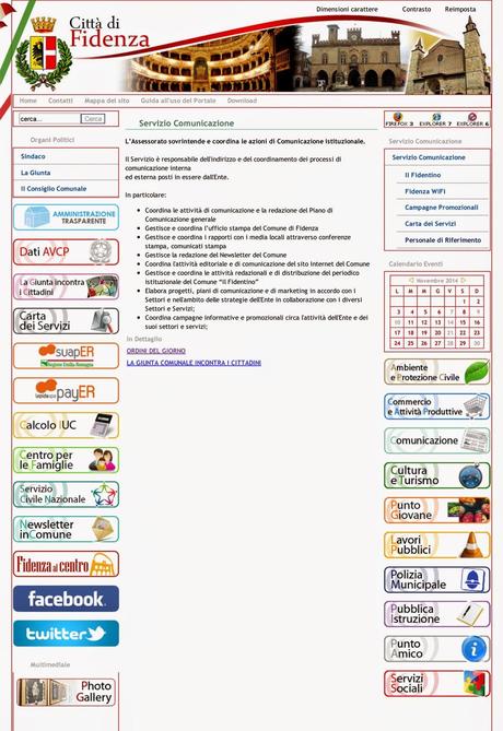 L'assessorato che non c'è e l'informazione comunale