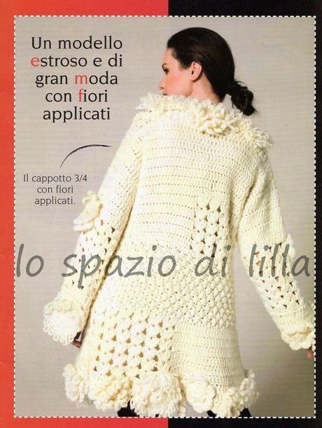 Cappotto crochet con spiegazioni / Crochet coat with free pattern