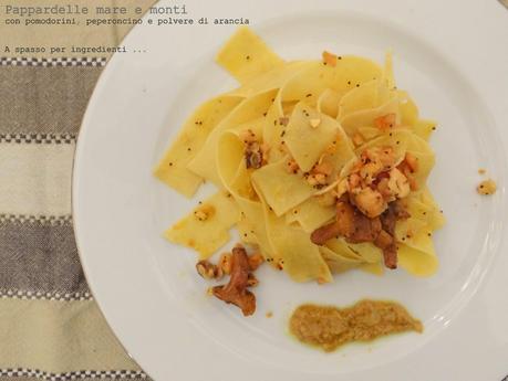 Pappardelle mare e monti e una riflessione