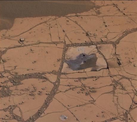Curiosity trova minerale su Marte
