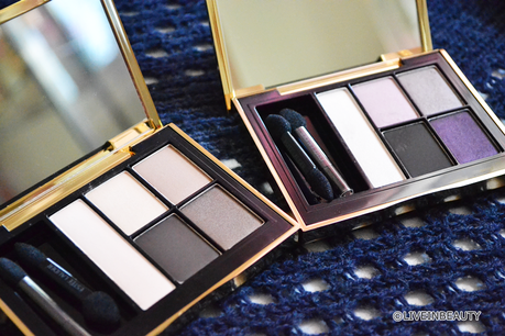 Estée Lauder, Pure Color Envy Sculpting Eyeshadow 5 Colors Palette & Lipstick - Review and swatches