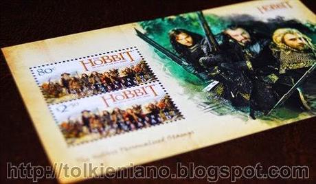 Francobolli The Hobbit Personalised Stamps, edizione speciale 2014