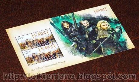 Francobolli The Hobbit Personalised Stamps, edizione speciale 2014