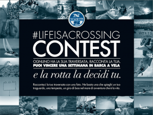 North Sails lancia il contest “Life is a Crossign”: invia la tua foto