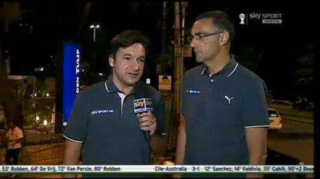 Fabio Caressa: ''La qualità HD di Sky Sport grazie al satellite 13° Est''